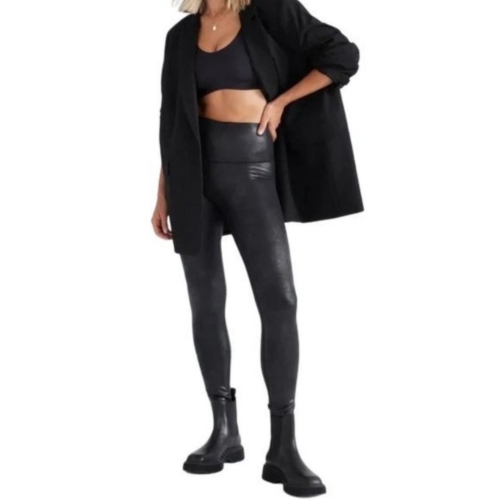 Knix faux leather leggings, women’s XL